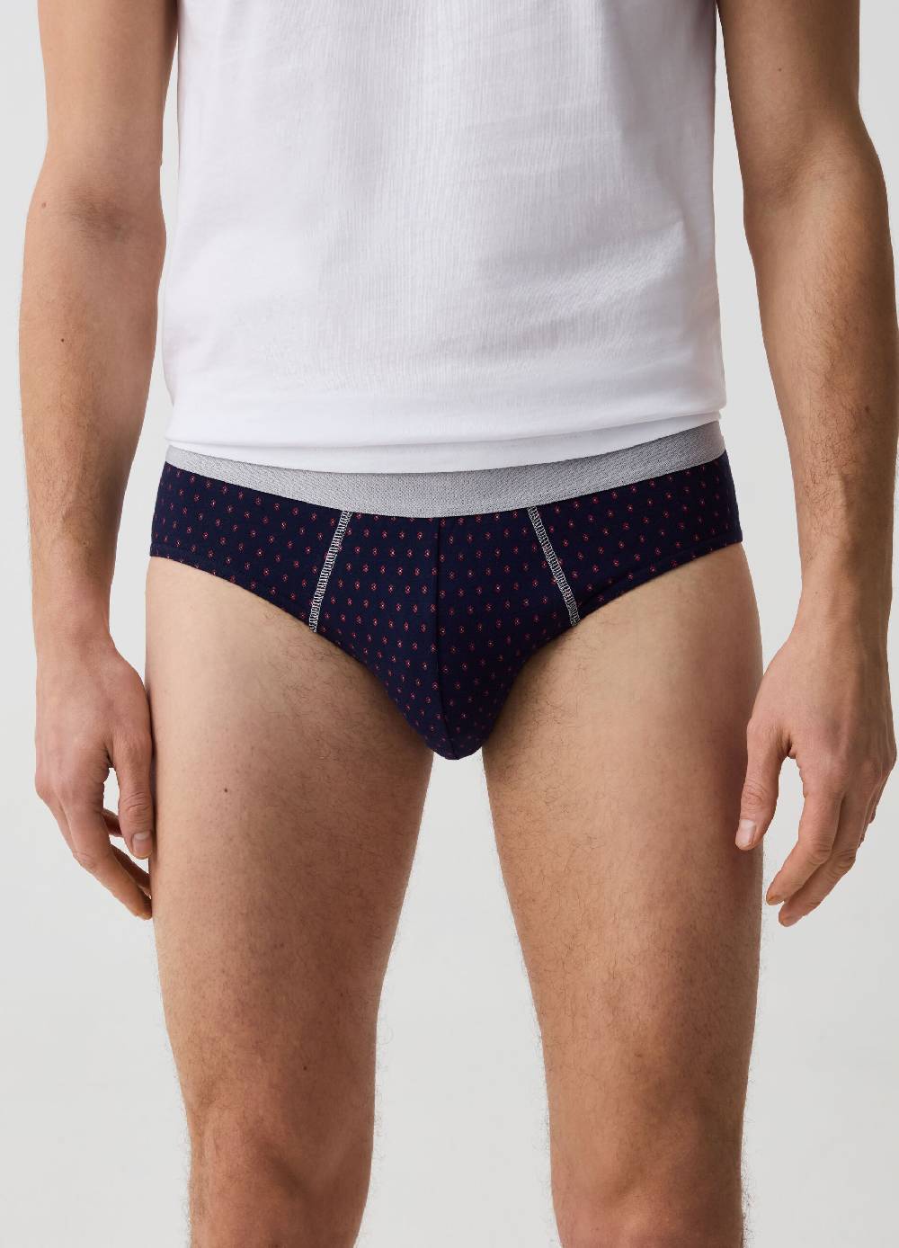 Ovs Tripack Slip In Cotone Bio Stretch Fantasia