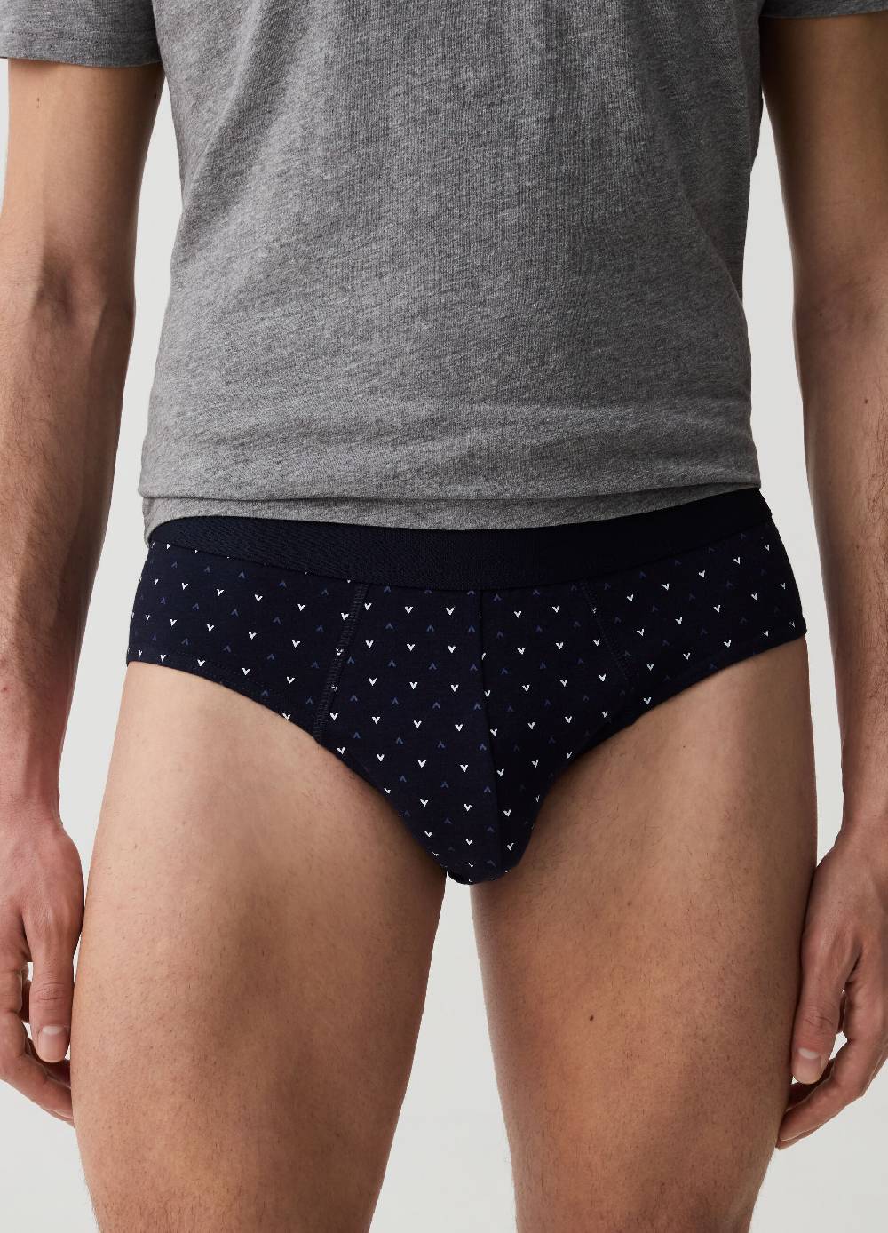 Ovs Tripack Slip In Cotone Bio Stretch Fantasia