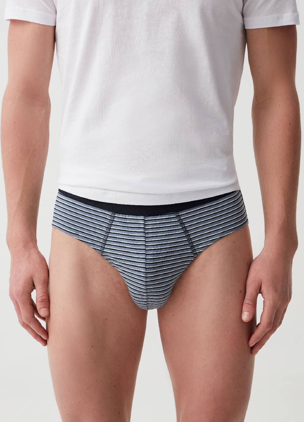 Ovs Tripack Slip In Cotone Bio Stretch Fantasia