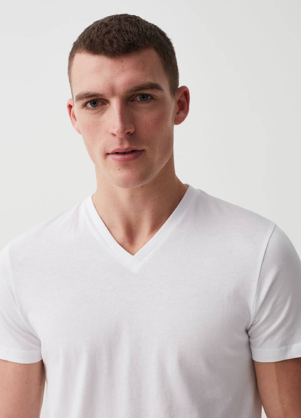 Ovs Tripack T-shirt Intime Con Scollo A V