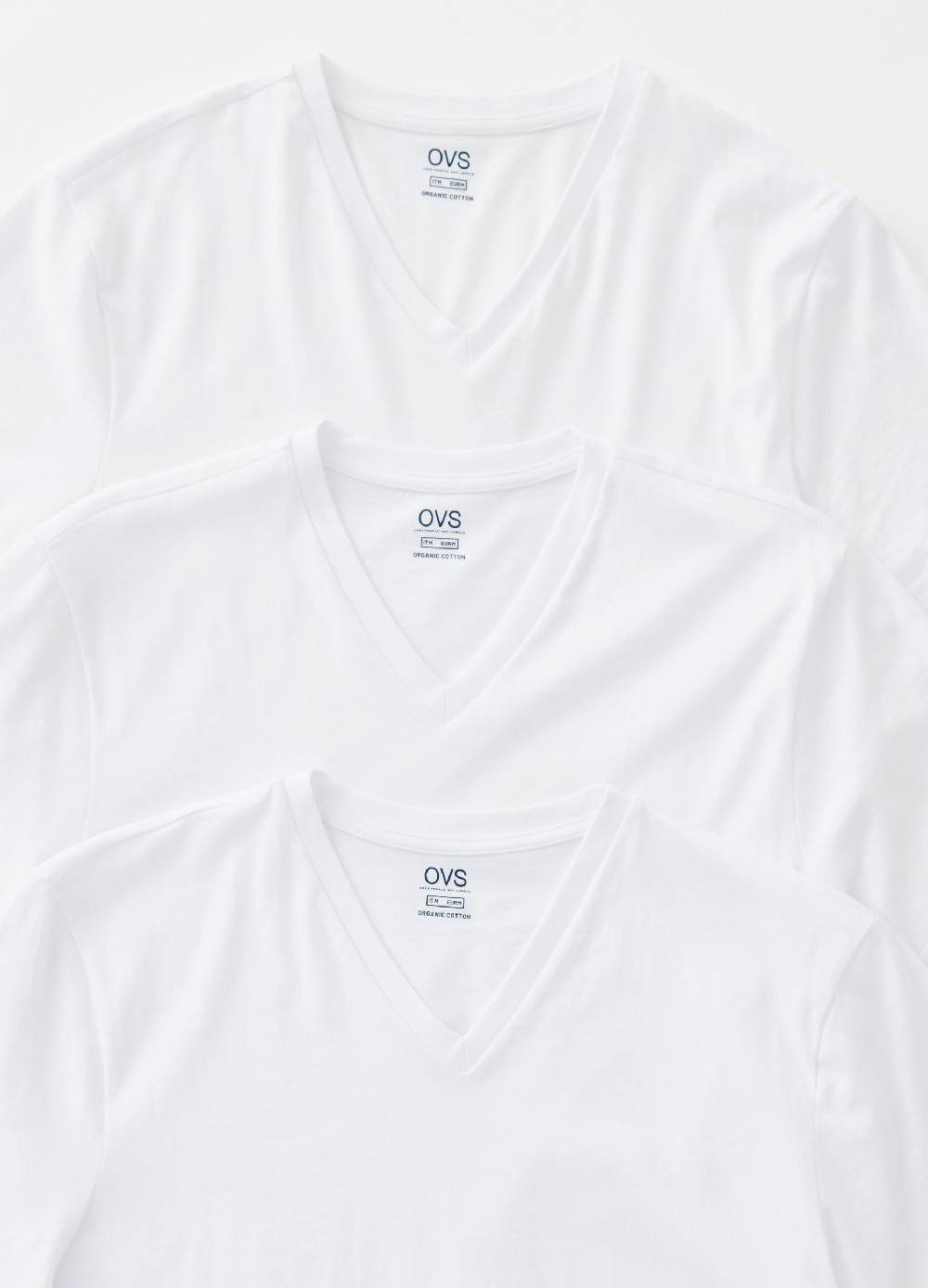 Ovs Tripack T-shirt Intime Con Scollo A V