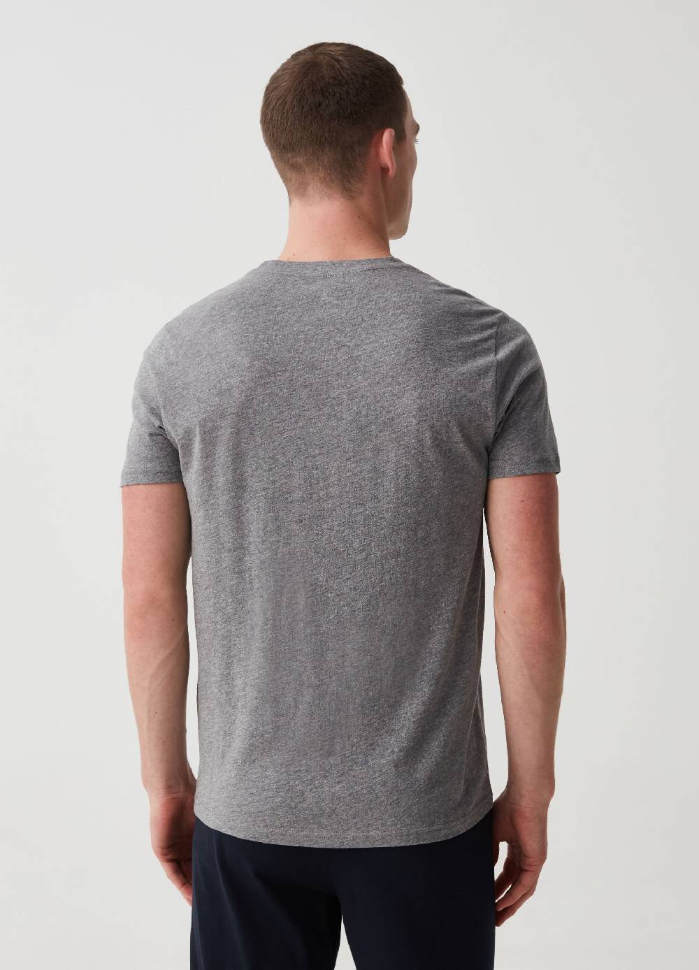 Ovs Tripack T-shirt Intime Con Scollo A V