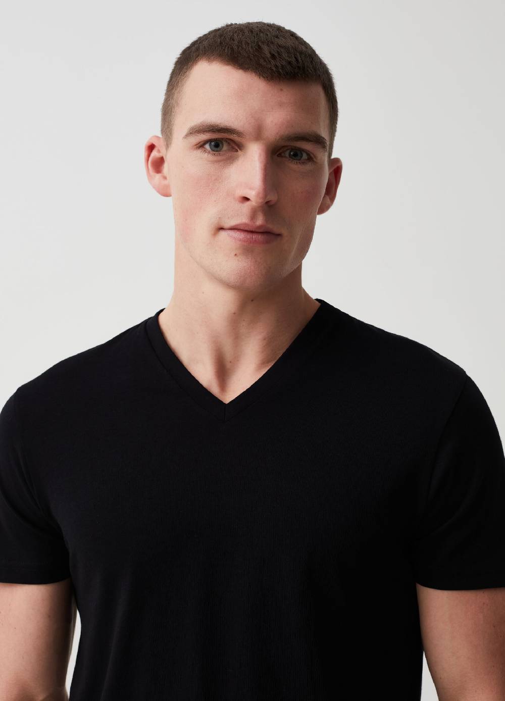 Ovs Tripack T-shirt Intime Con Scollo A V