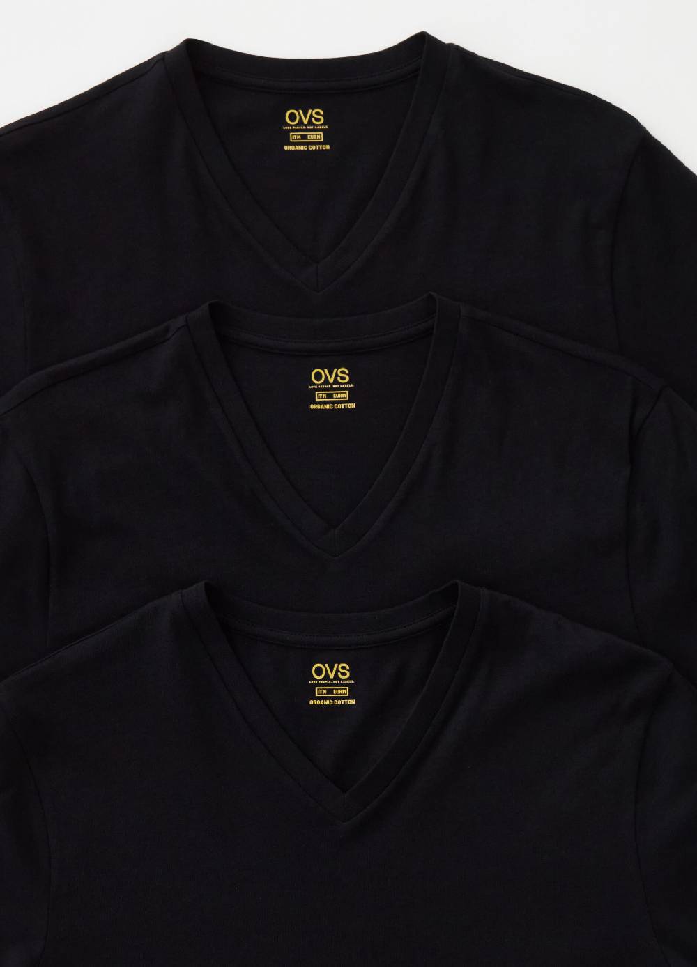Ovs Tripack T-shirt Intime Con Scollo A V