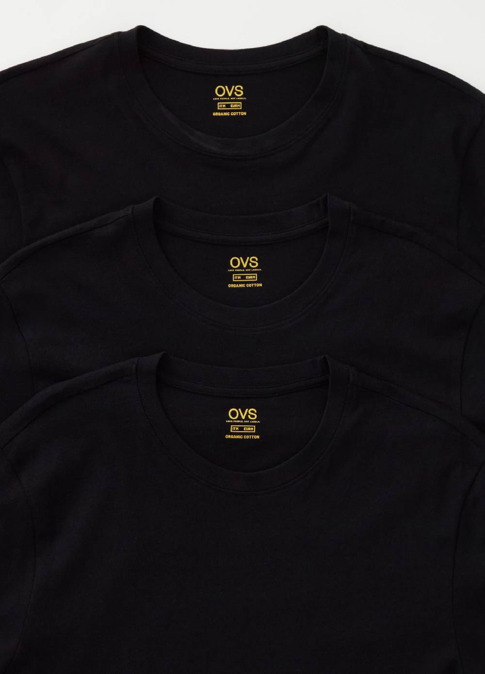 Ovs Tripack T-shirt Intime Con Scollo Rotondo