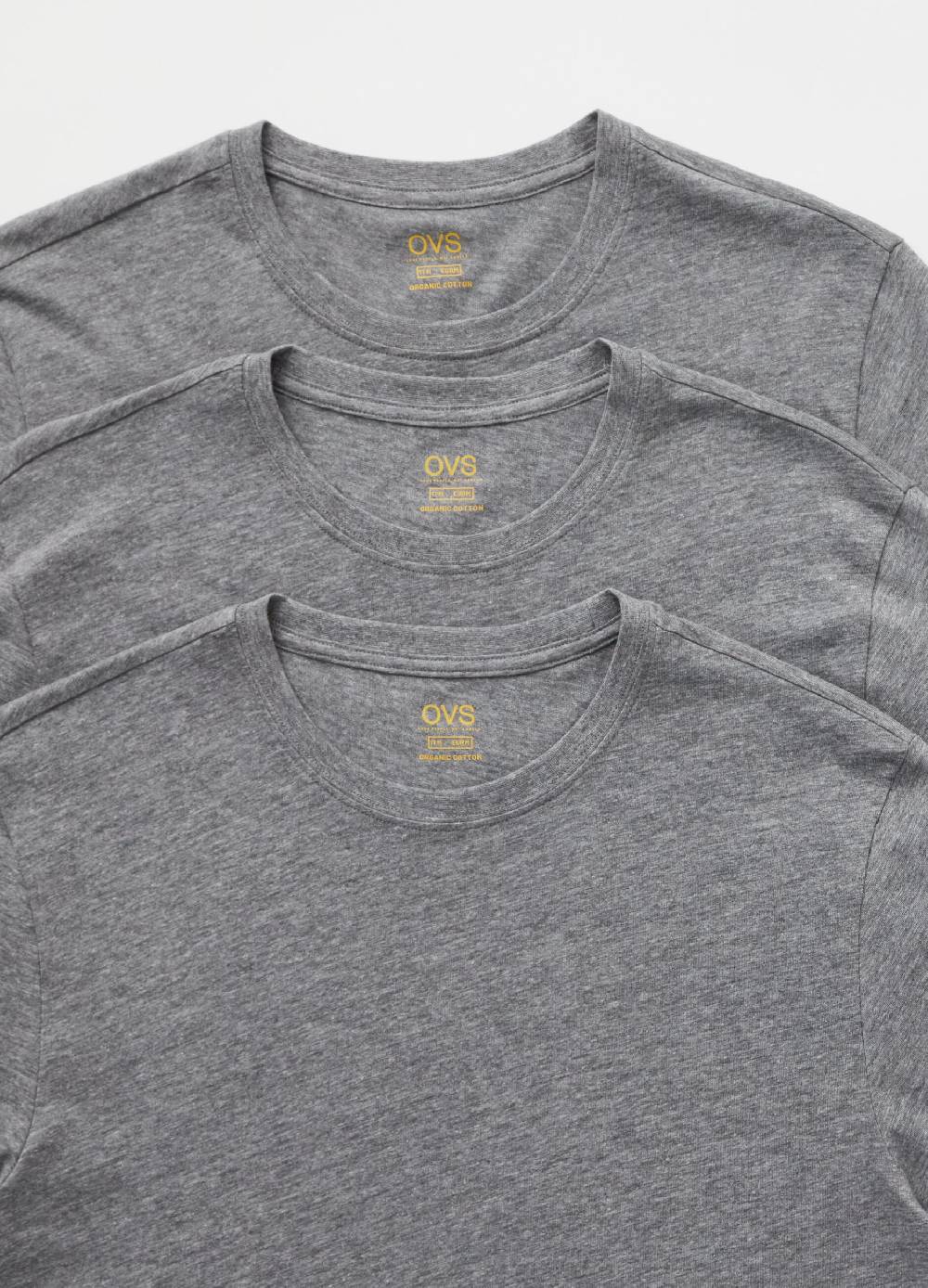 Ovs Tripack T-shirt Intime Con Scollo Rotondo