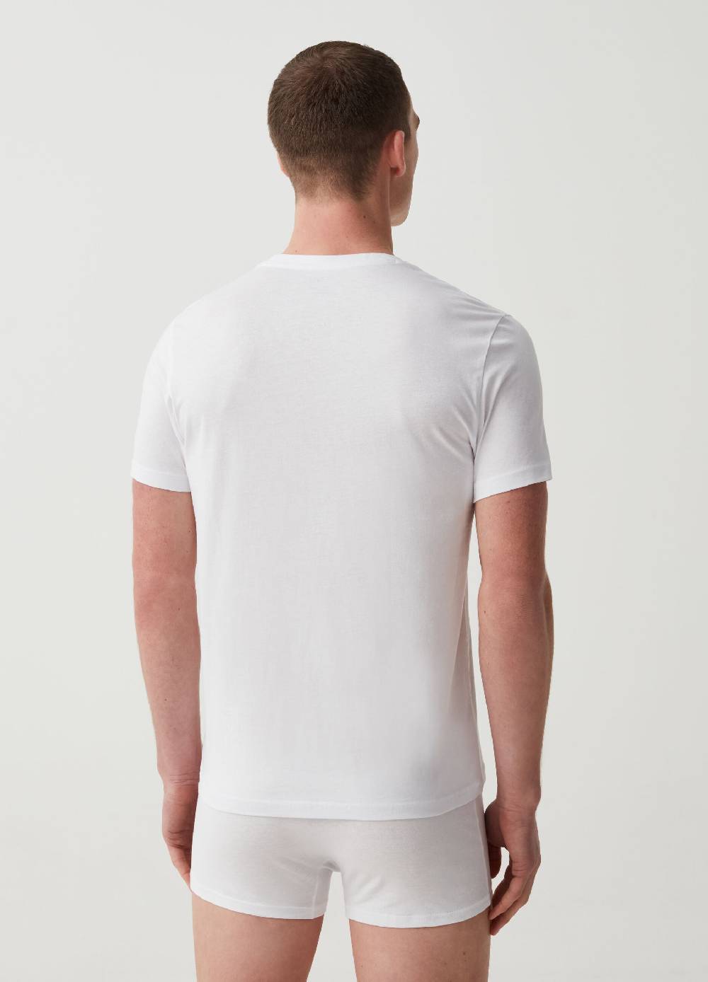 Ovs Tripack T-shirt Intime Con Scollo Rotondo