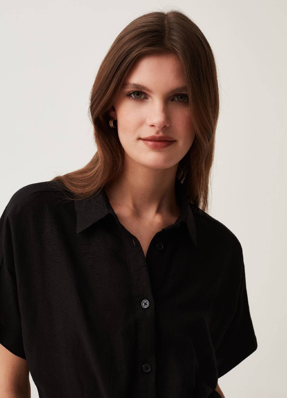 Ovs Tuta Corta In Lino E Viscosa