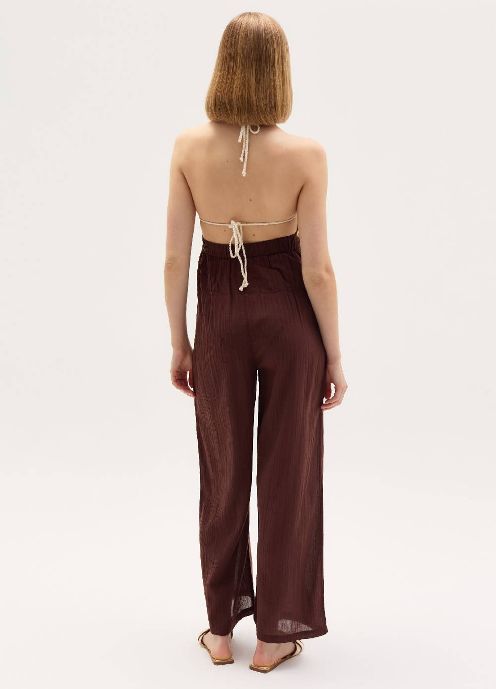 Ovs Tuta Intera Copri Costume Con Top Crochet