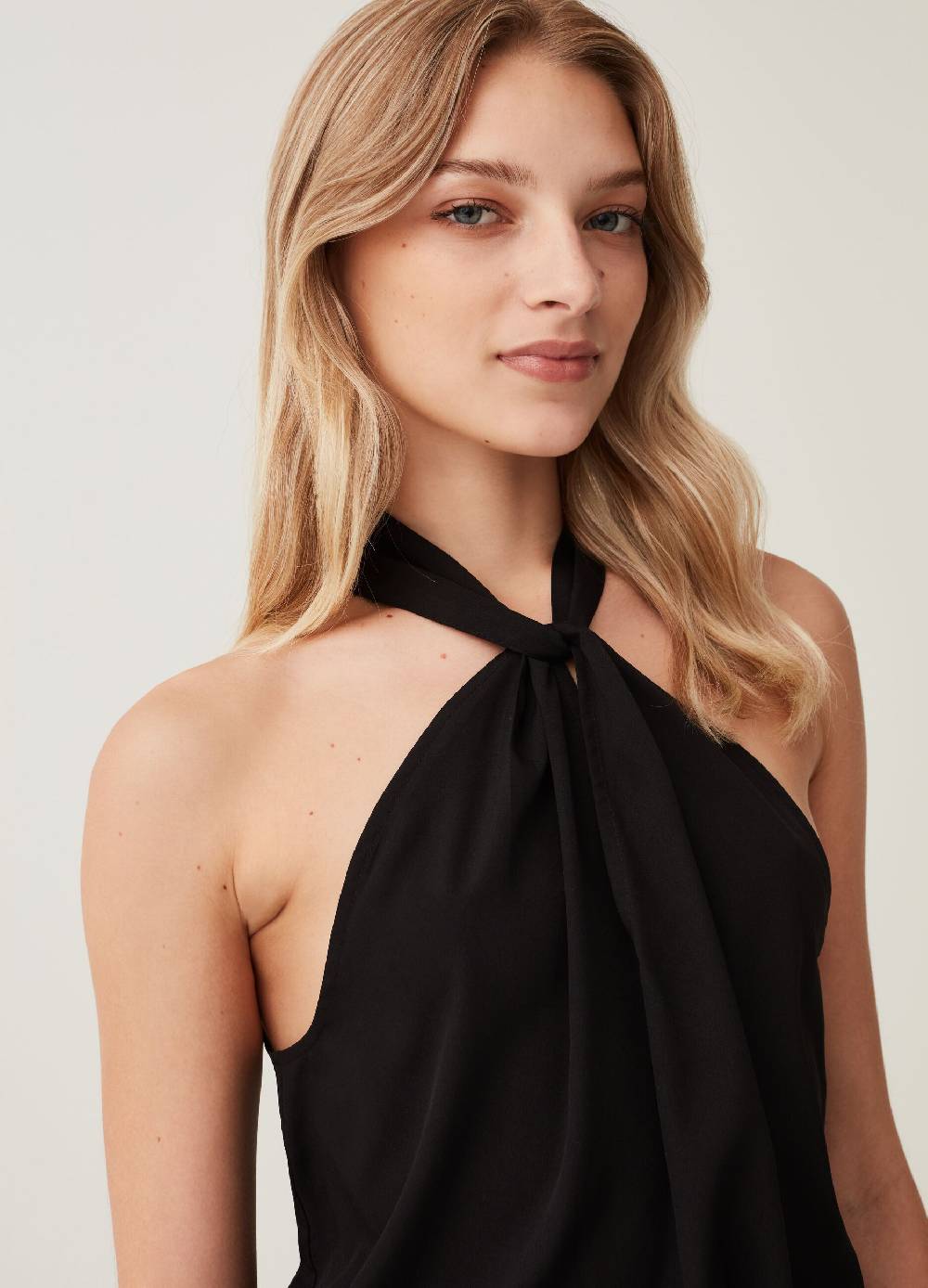 Ovs Tuta Intera In Satin Scollo All'americana