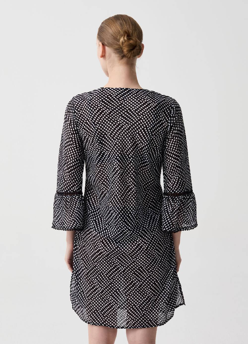 Ovs Vestito Copri Costume A Pois