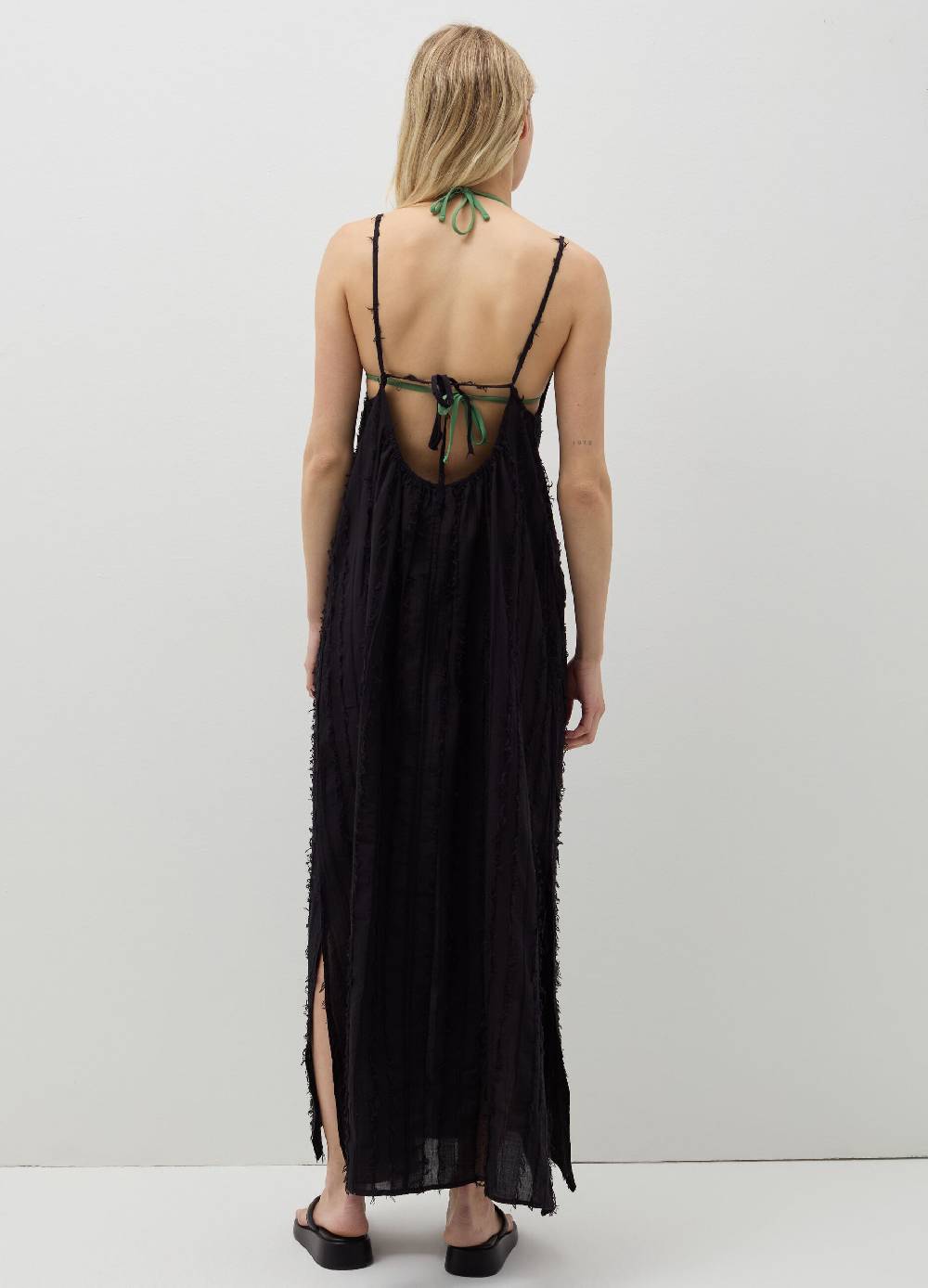 Ovs Vestito Copri Costume A Righe Sfrangiate