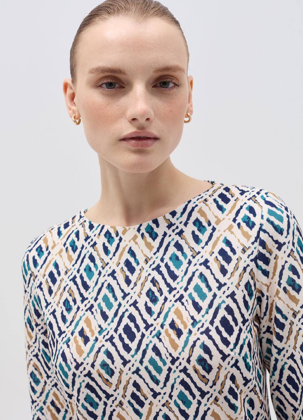 Ovs Vestito Corto A Tubino Fantasia