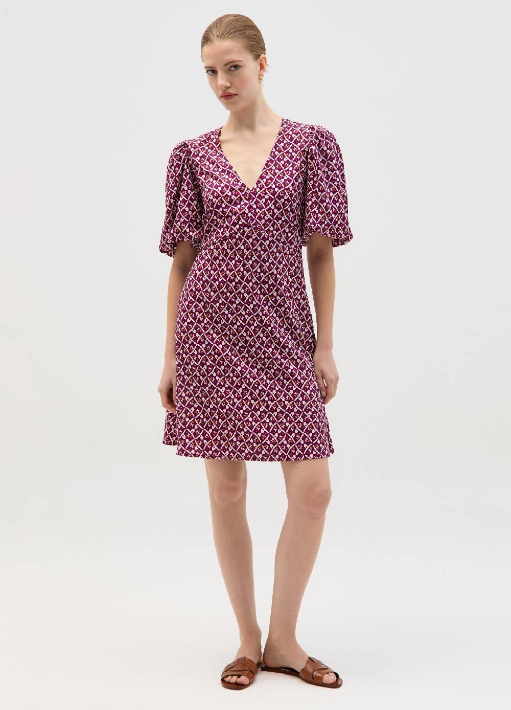 Ovs Vestito corto con maniche a palloncino