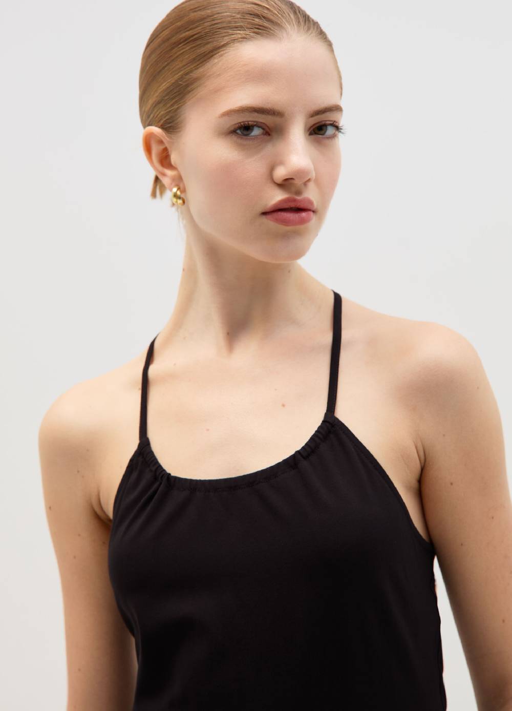 Ovs Vestito Corto Con Spalline Sottili