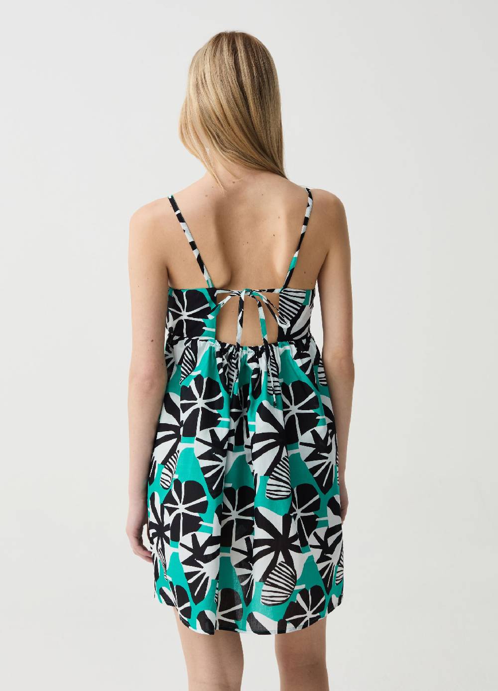 Ovs Vestito Corto Con Stampa All-over