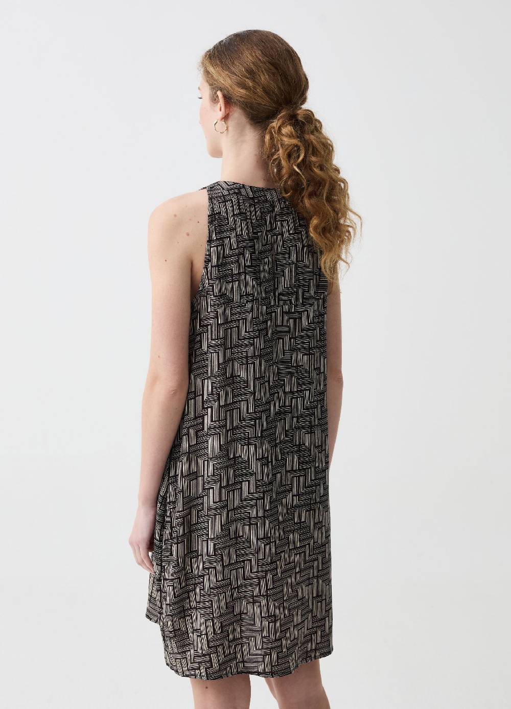 Ovs Vestito Corto Con Stampa All-over