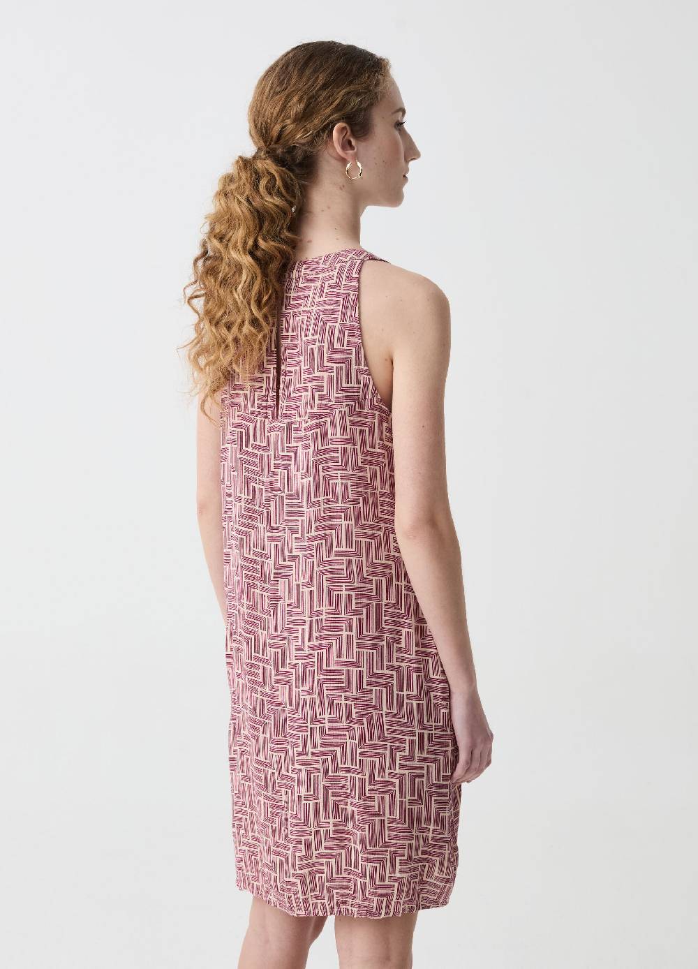 Ovs Vestito Corto Con Stampa All-over