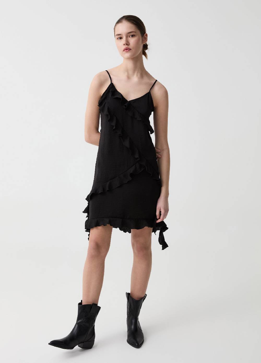 Ovs Vestito corto con volant