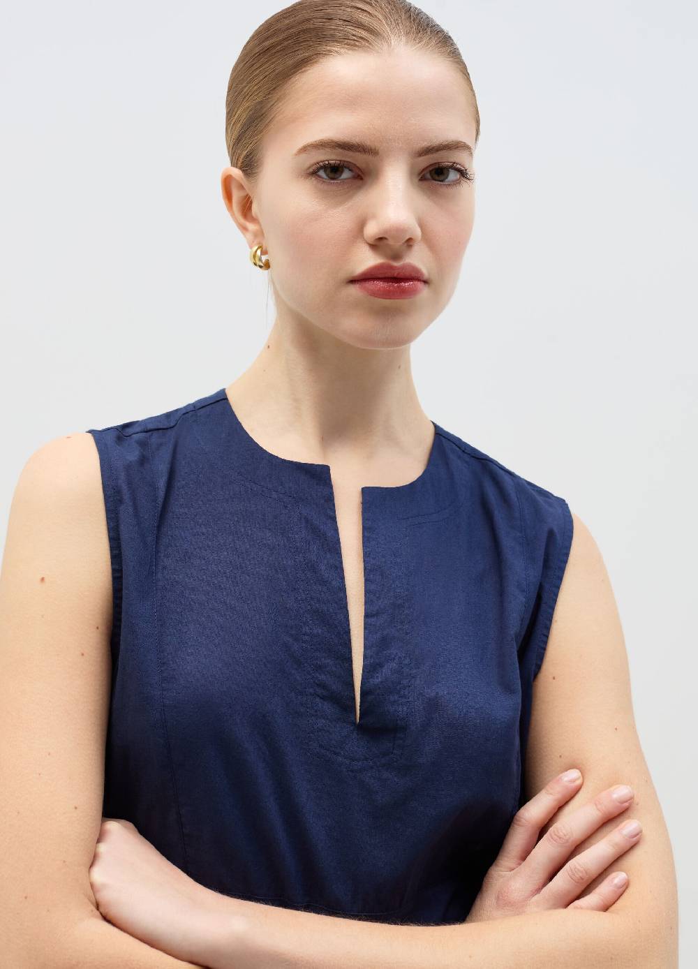 Ovs Vestito Corto Smanicato Con Balza