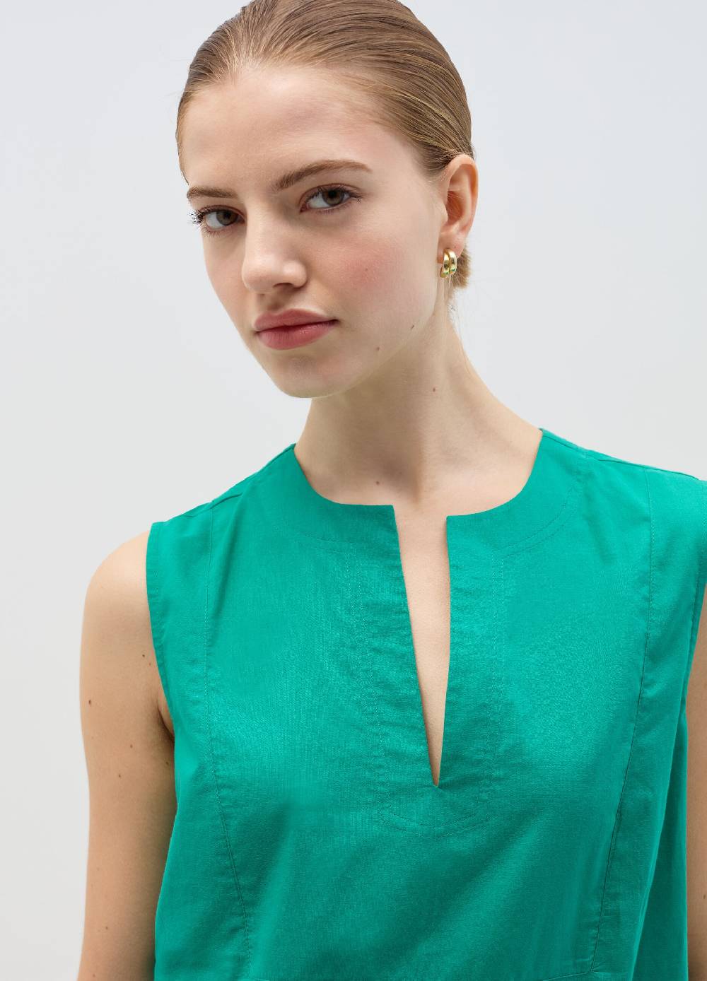 Ovs Vestito Corto Smanicato Con Balza