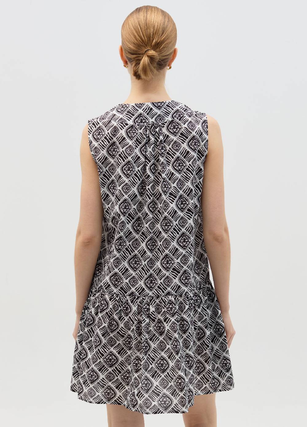 Ovs Vestito Corto Smanicato Con Balza