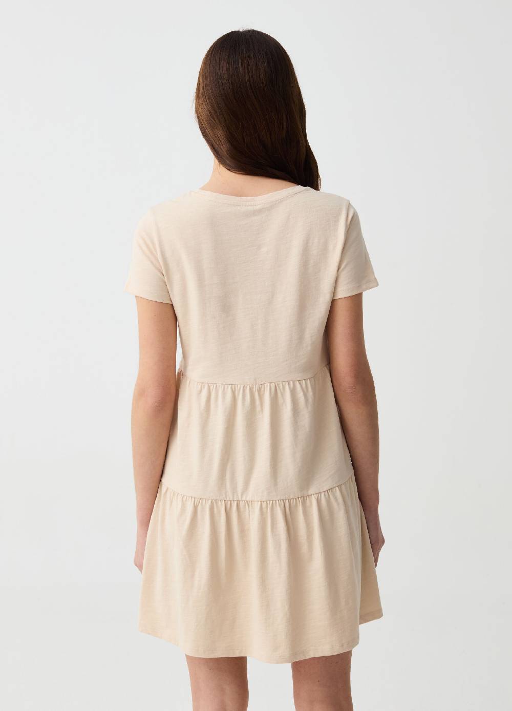 Ovs Vestito Essential Corto A Balze