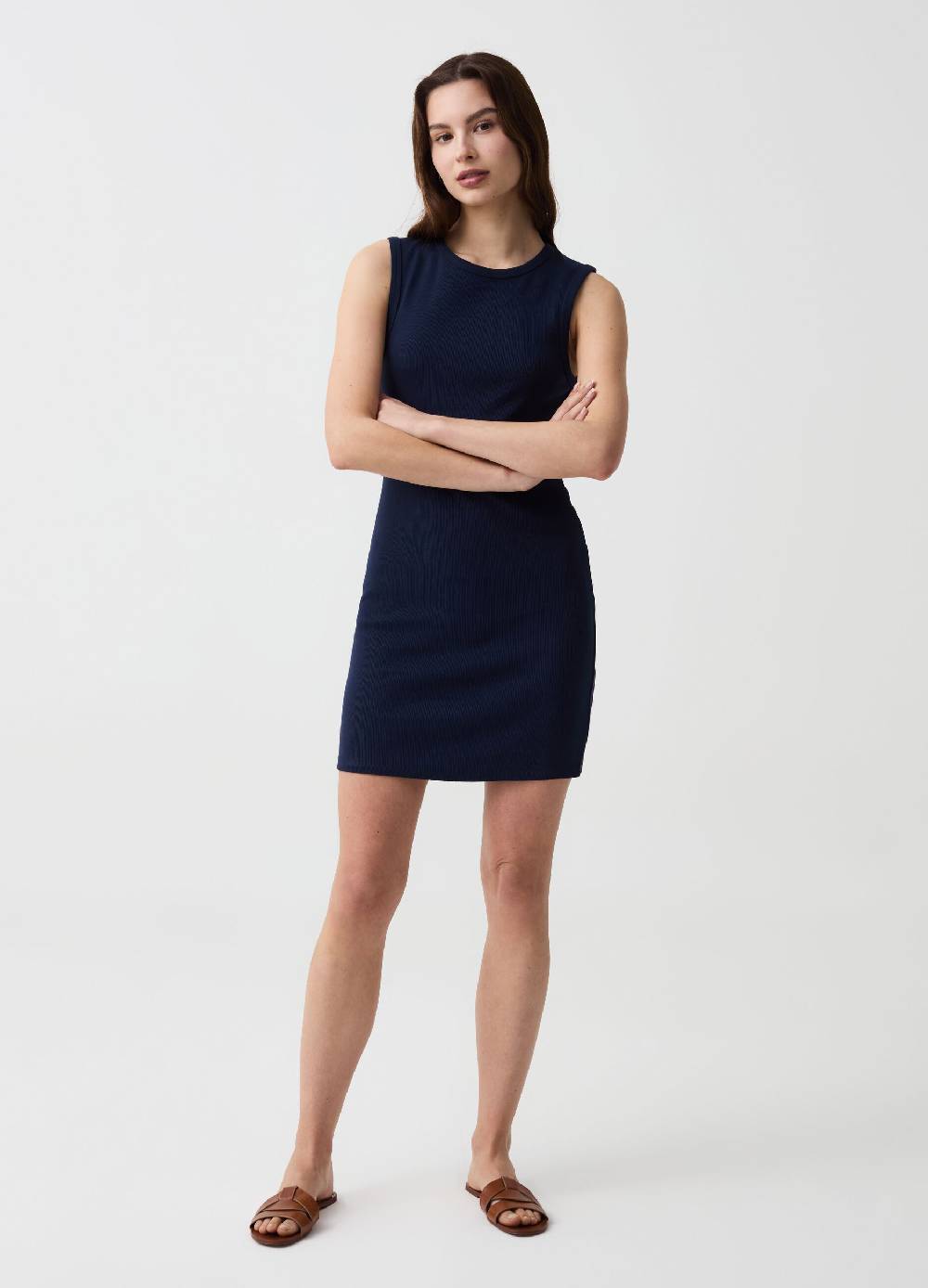 Ovs Vestito Essential corto con dettaglio cut out