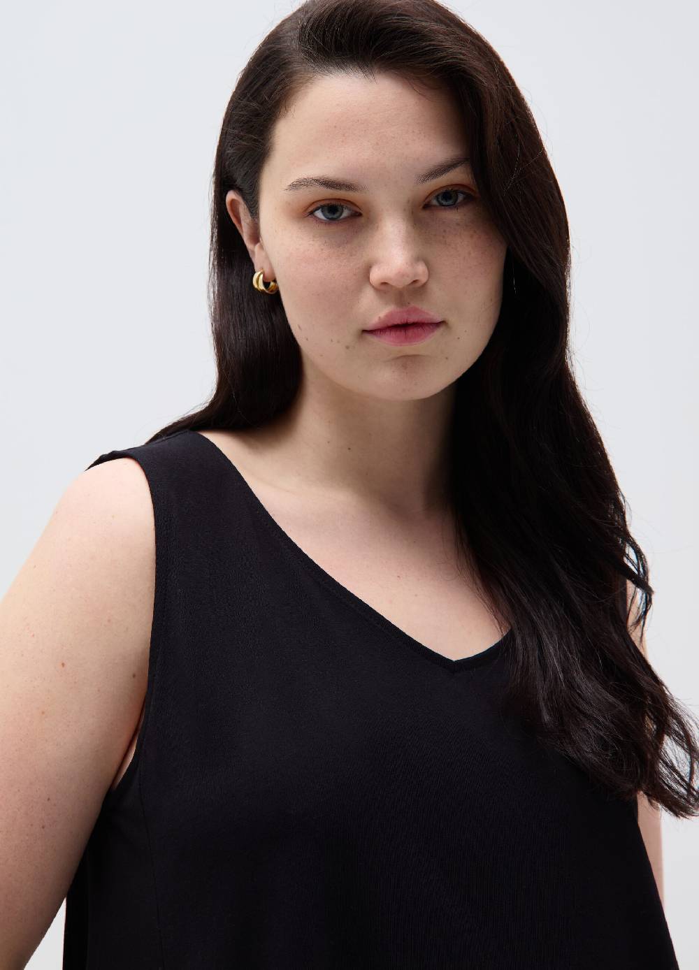 Ovs Vestito Essential Corto Flare Fit Curvy