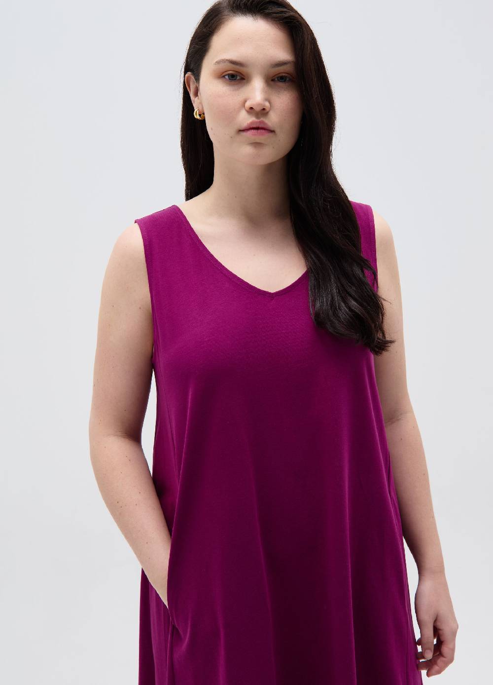 Ovs Vestito Essential Corto Flare Fit Curvy