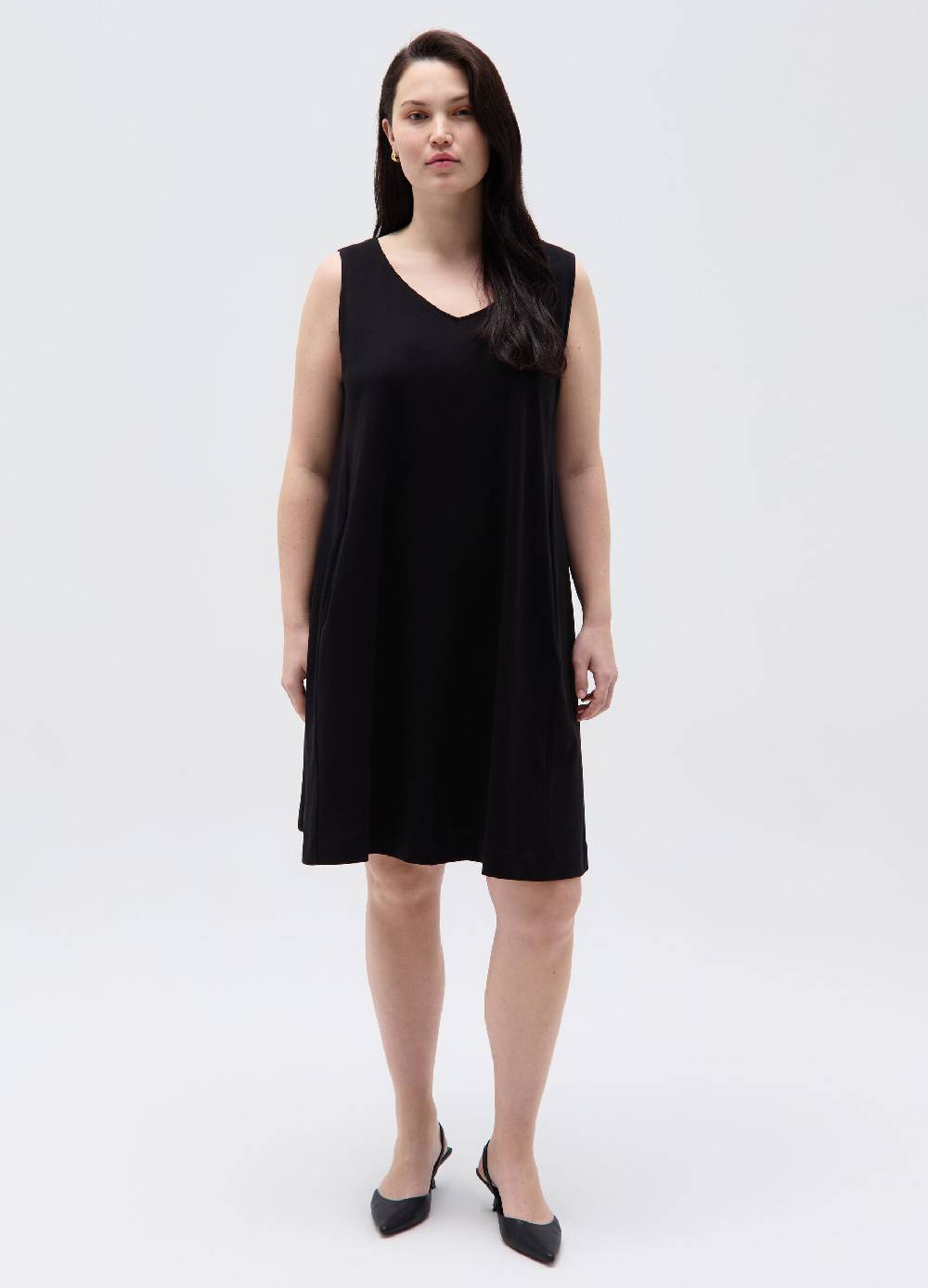 Ovs Vestito Essential corto flare fit Curvy