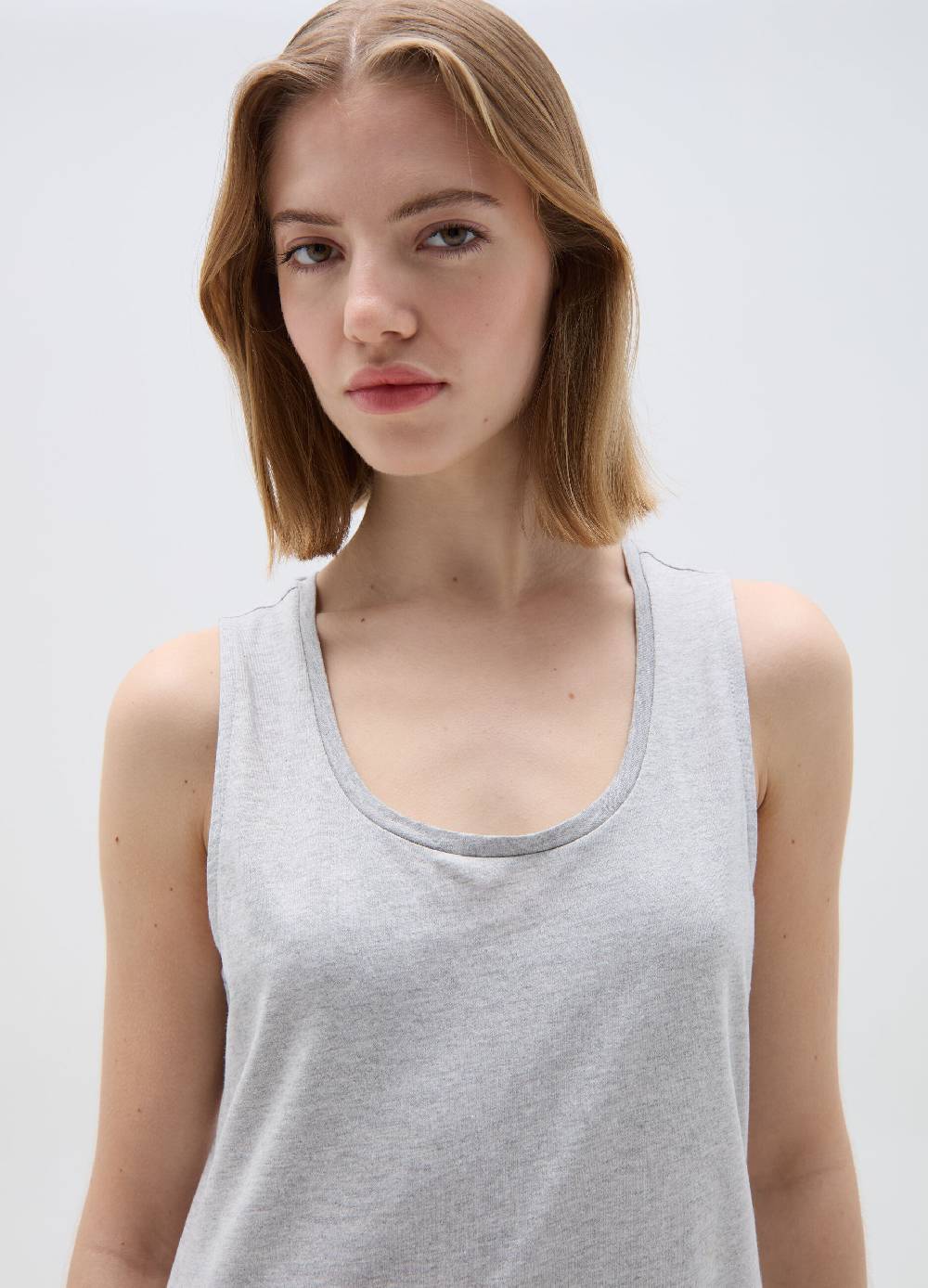 Ovs Vestito Essential Lungo Con Spacchi