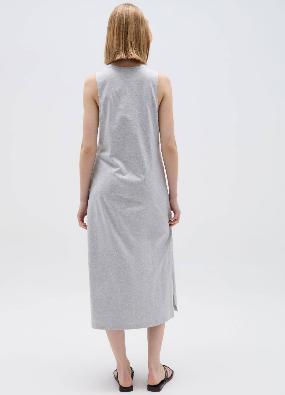 Ovs Vestito Essential Lungo Con Spacchi