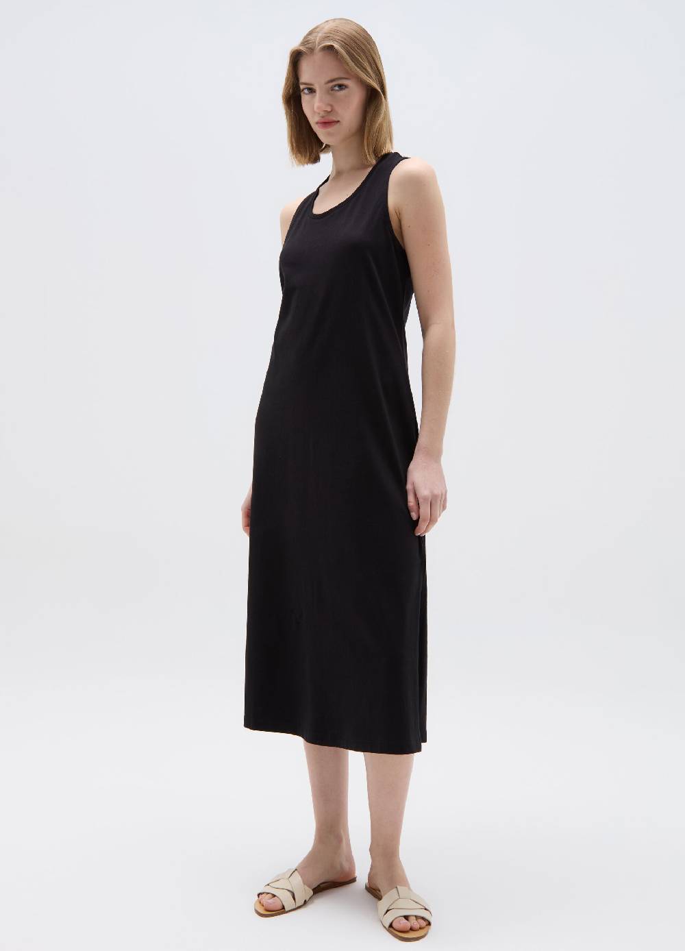 Ovs Vestito Essential lungo con spacchi