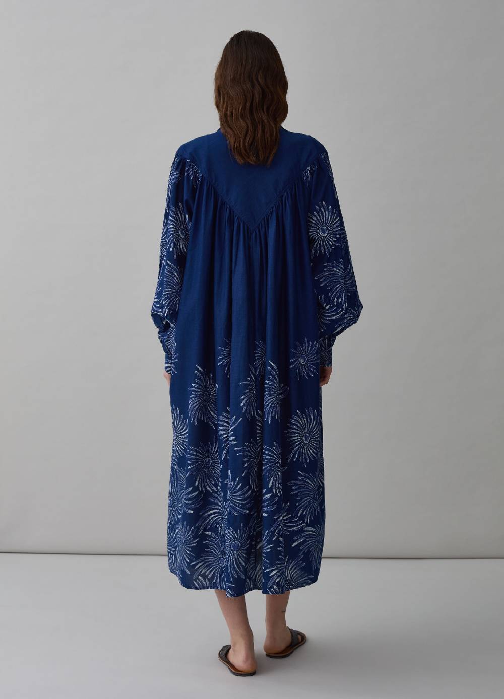 Ovs Vestito Lungo Chemisier Stampa Maxi Fiori