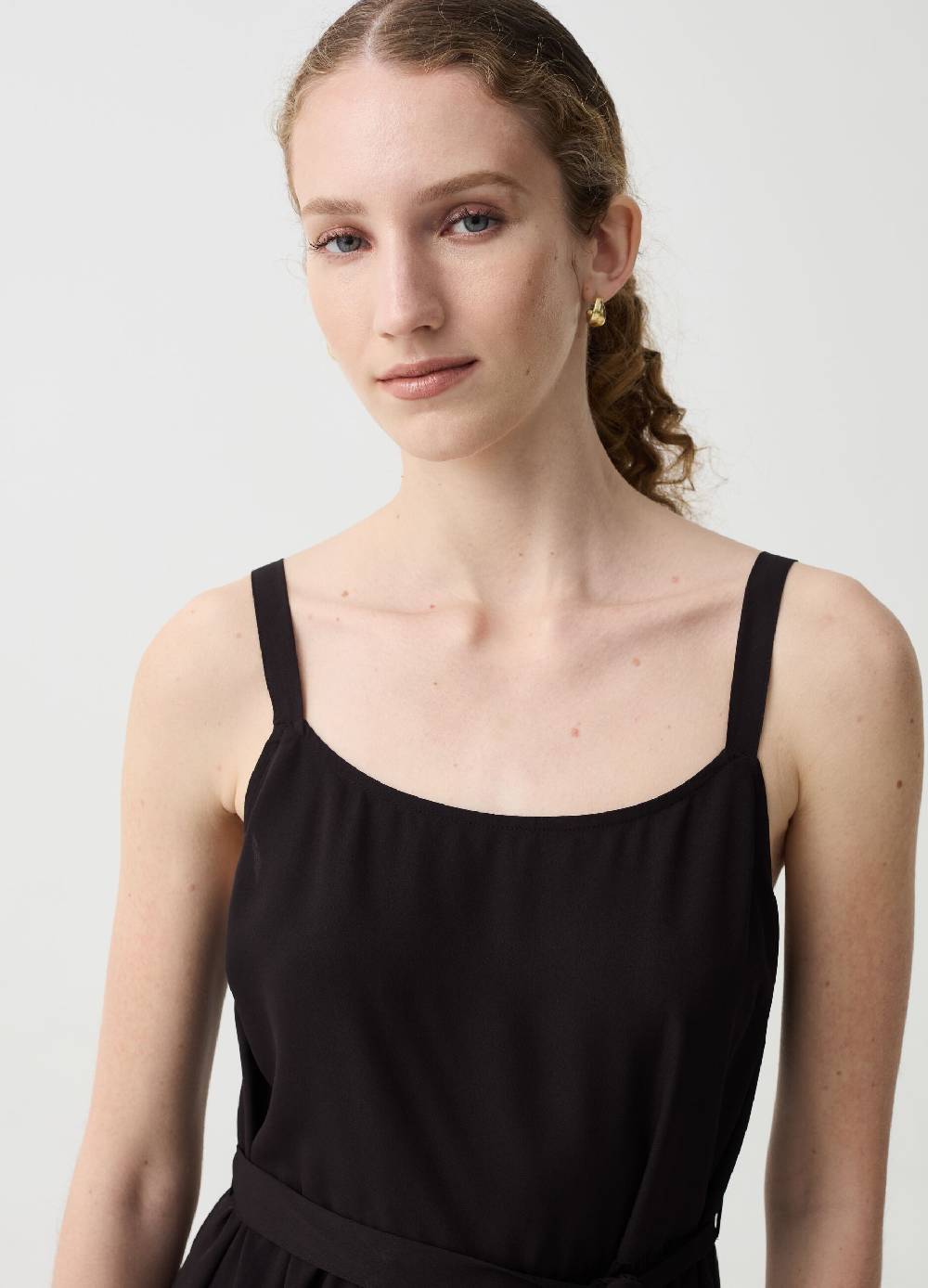 Ovs Vestito Lungo Con Balza