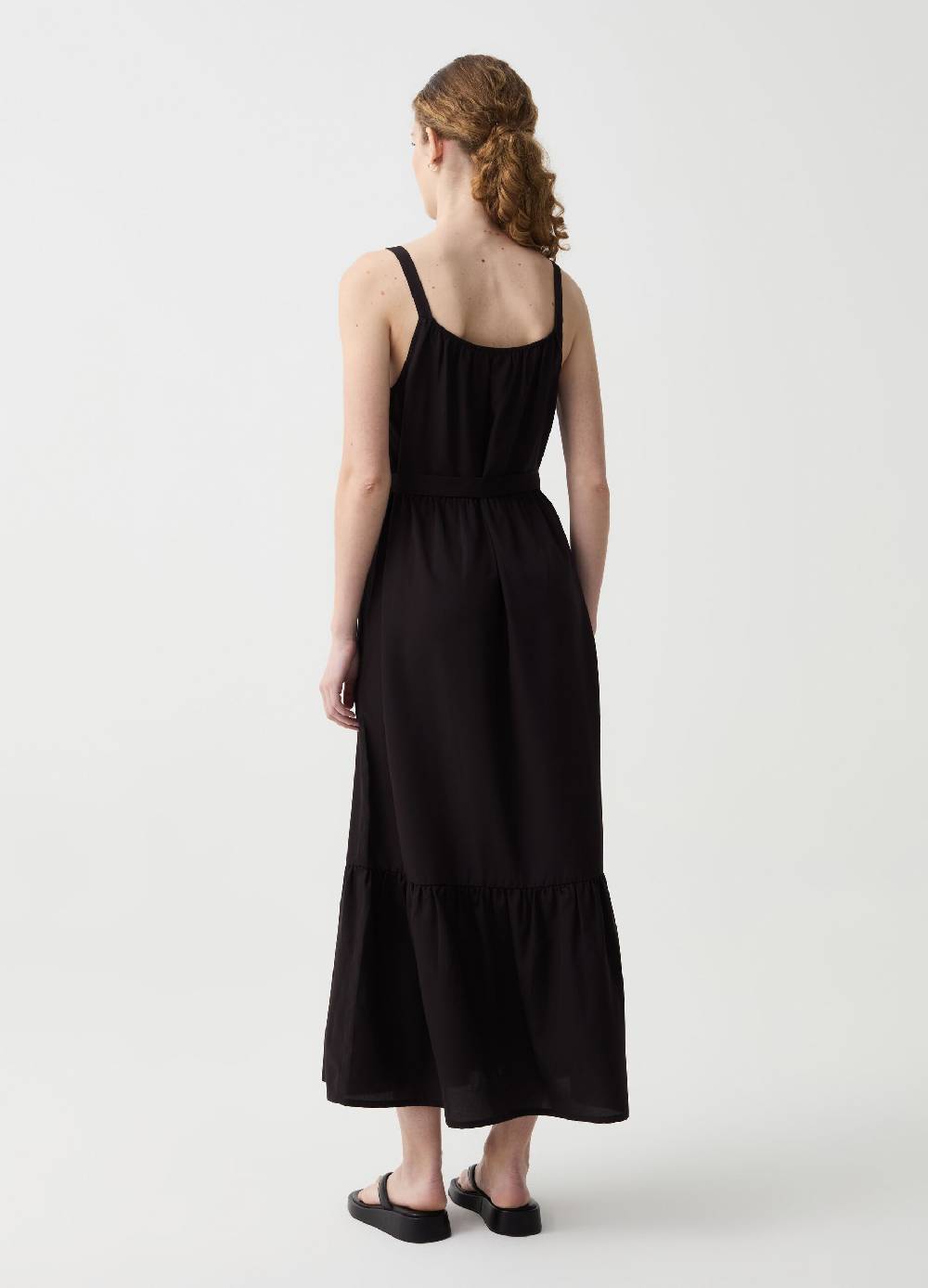 Ovs Vestito Lungo Con Balza