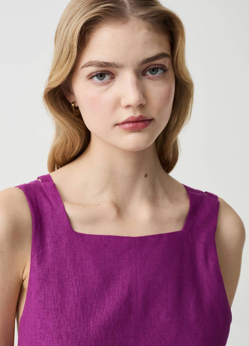 Ovs Vestito Lungo Con Spalline Incrociate