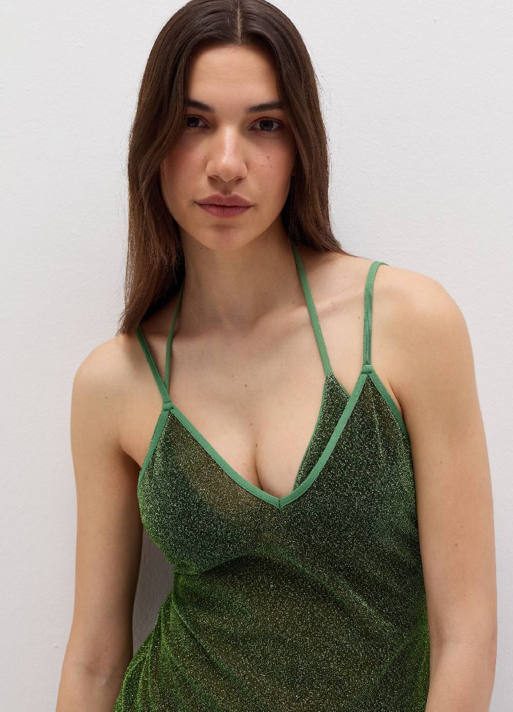 Ovs Vestito Lungo Copri Costume In Lurex