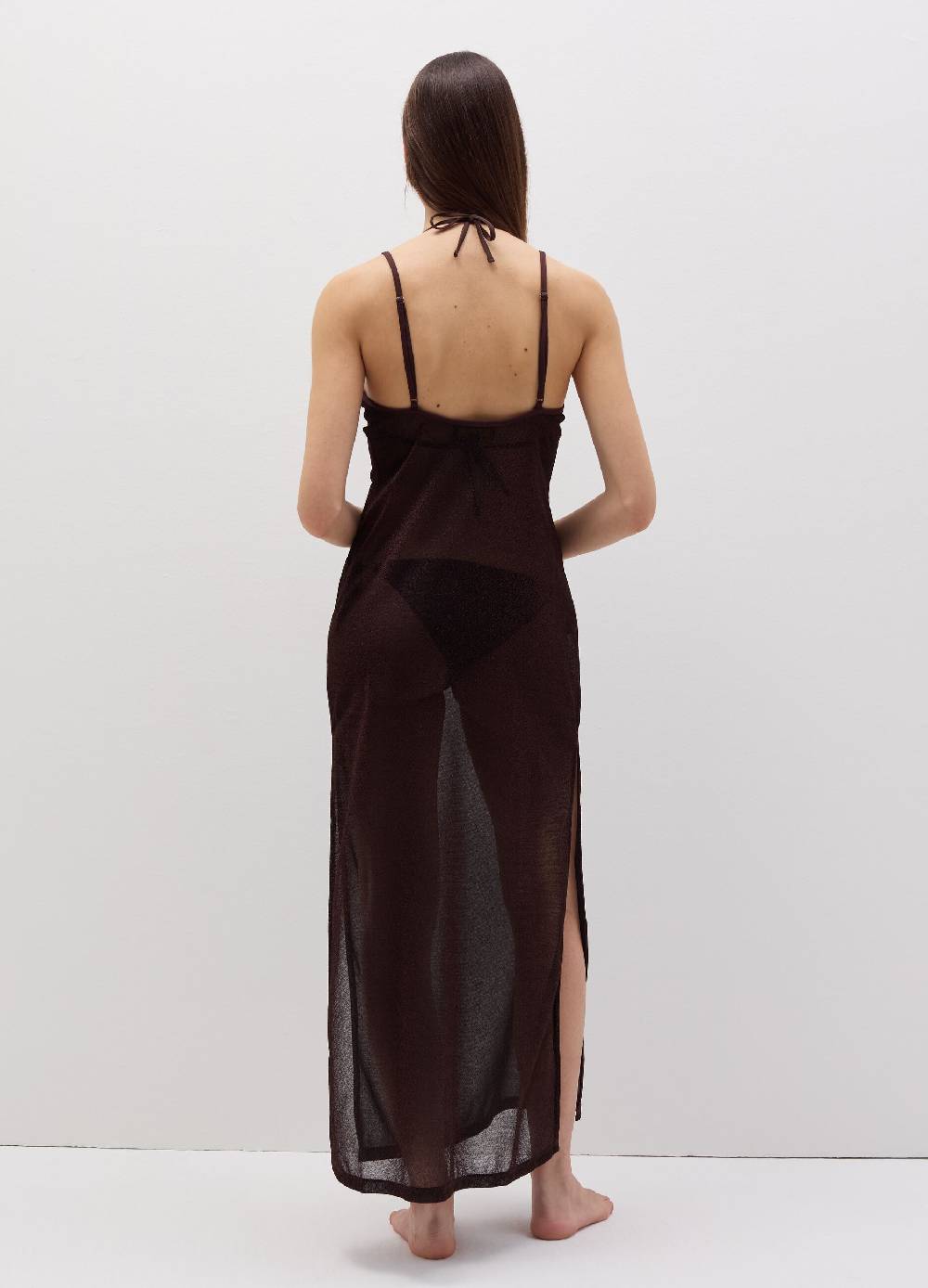 Ovs Vestito Lungo Copri Costume In Lurex