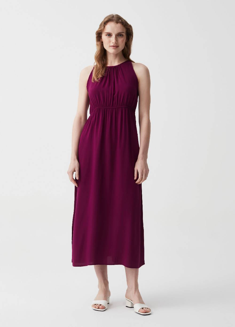 Ovs Vestito lungo in viscosa con scollo halter