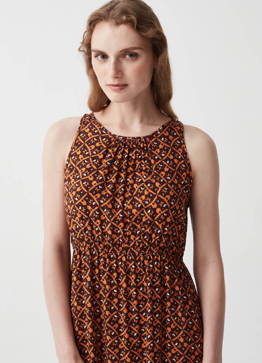 Ovs Vestito Lungo In Viscosa Con Scollo Halter