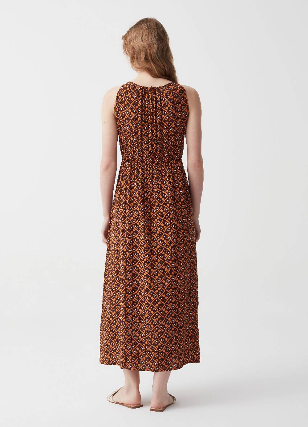 Ovs Vestito Lungo In Viscosa Con Scollo Halter