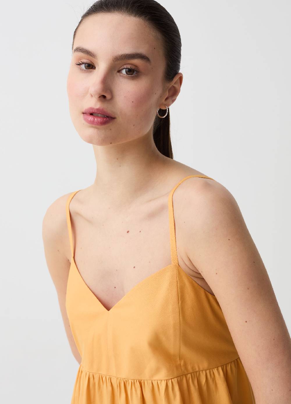 Ovs Vestito Midi Con Balza