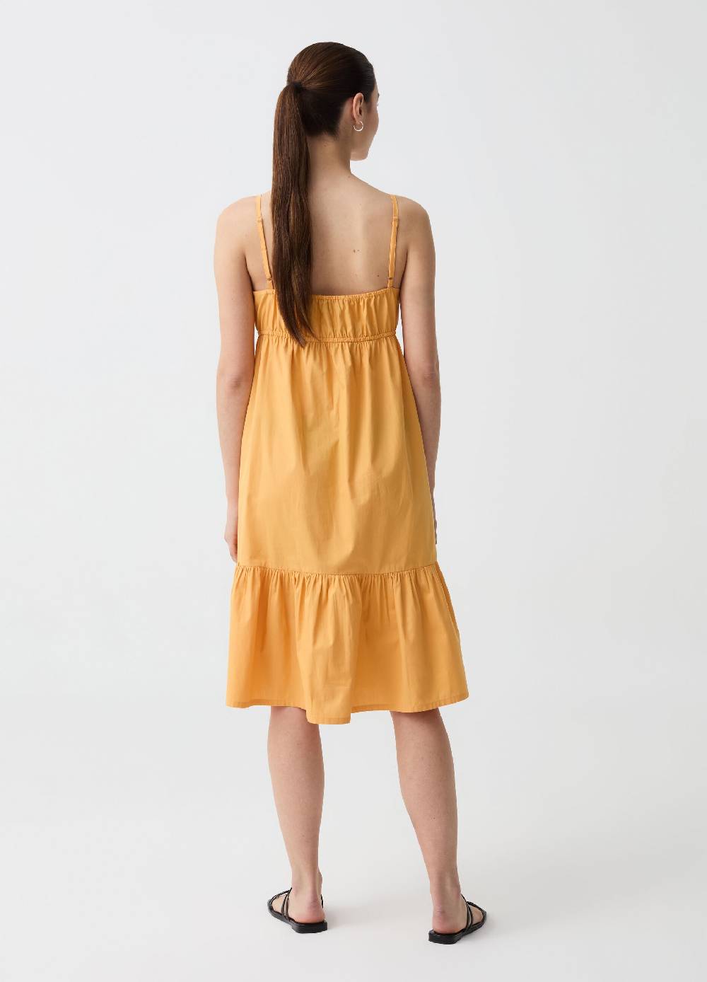 Ovs Vestito Midi Con Balza