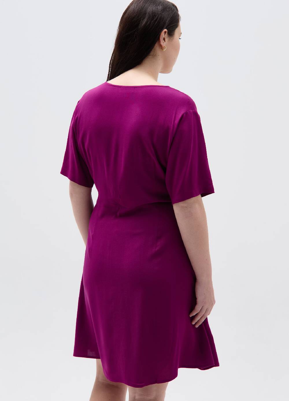 Ovs Vestito Midi Con Laccetti Laterali Curvy