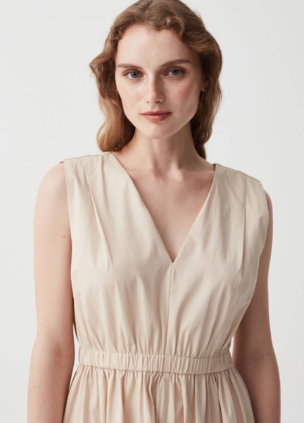 Ovs Vestito Midi Con Scollo A V