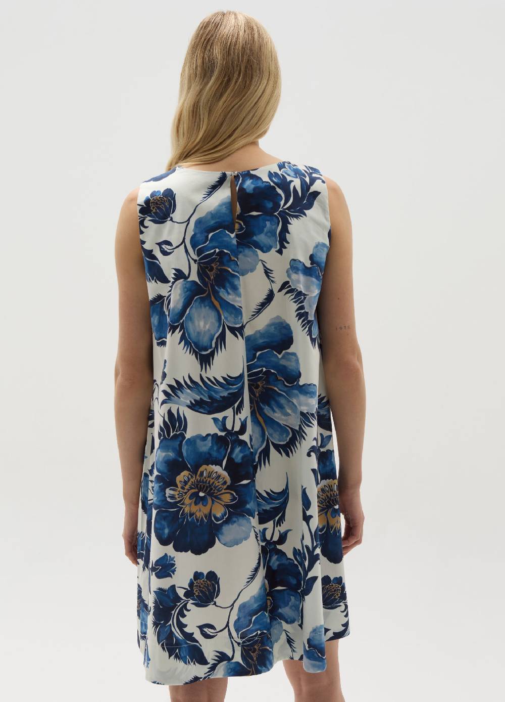 Ovs Vestito Midi Smanicato Floreale