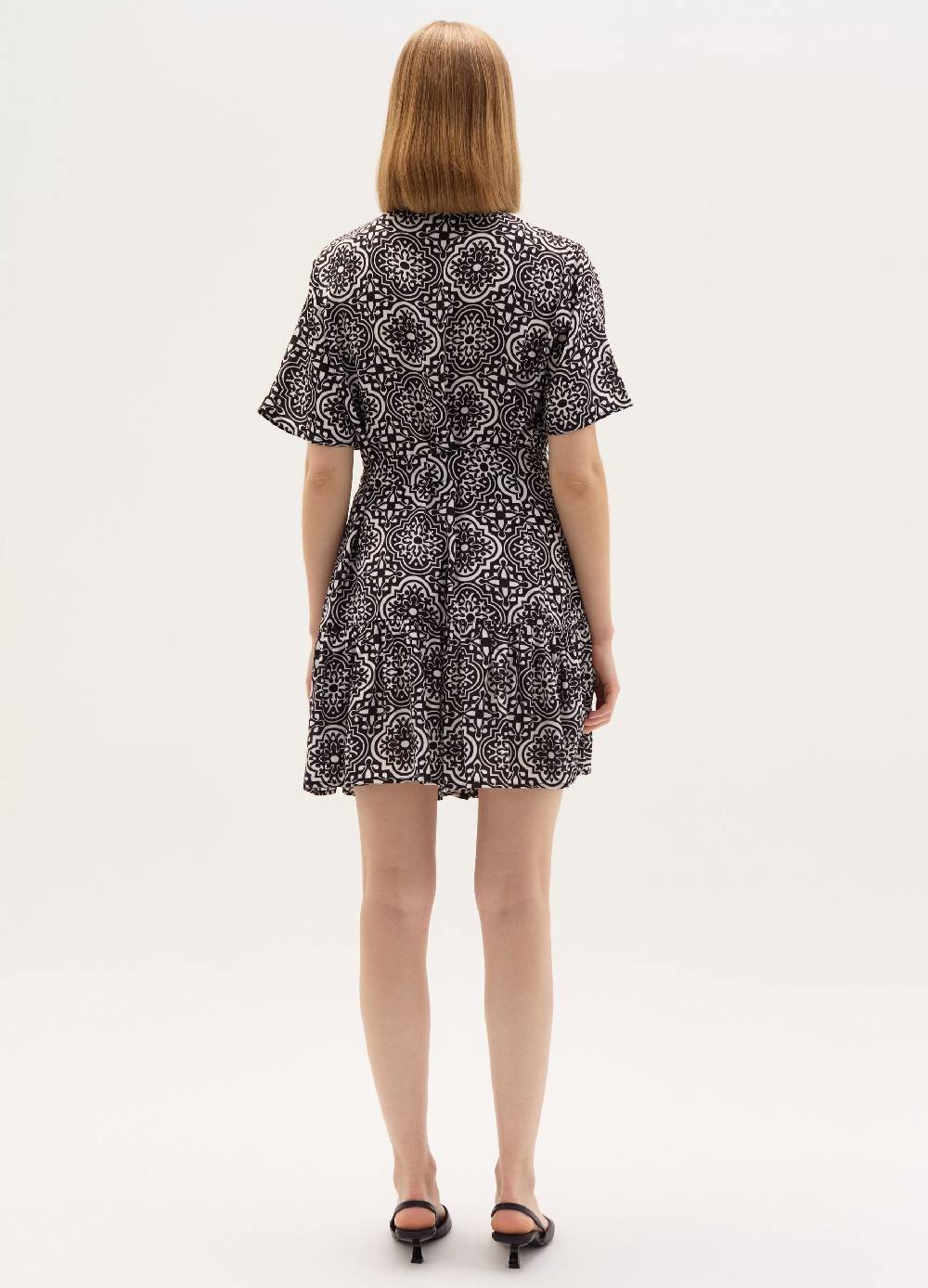 Ovs Vestito Premaman Chemisier Con Stampa