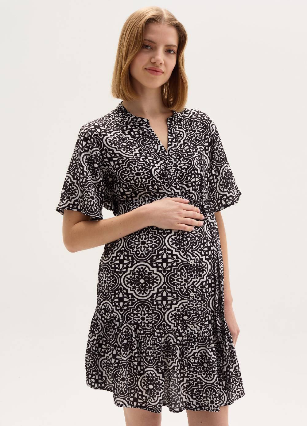 Ovs Vestito premaman chemisier con stampa